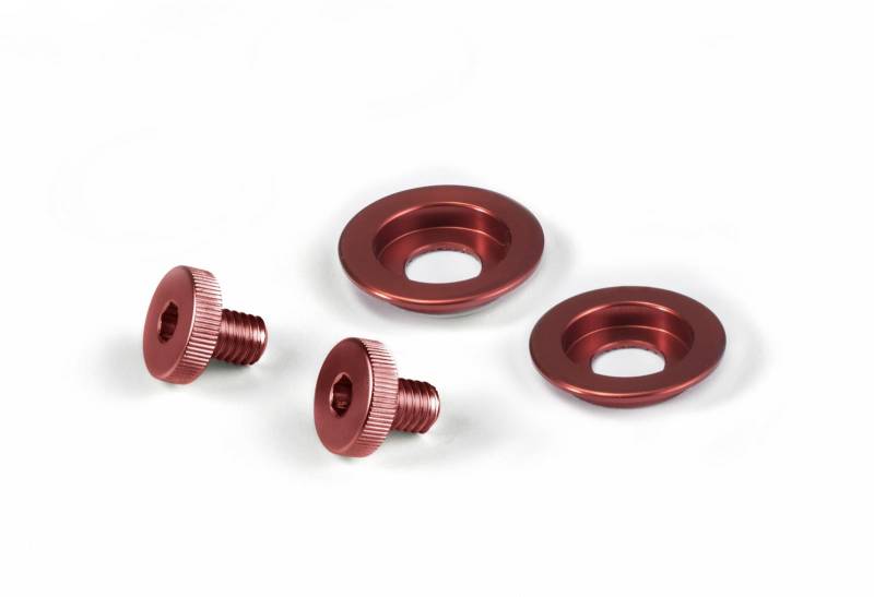 Stilo ST5 Helmet Shield Pivot Kit - Red