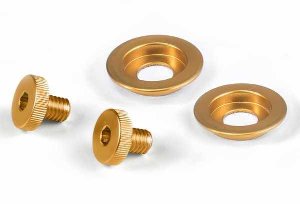 Stilo ST5 Helmet Shield Screw Kit - Gold