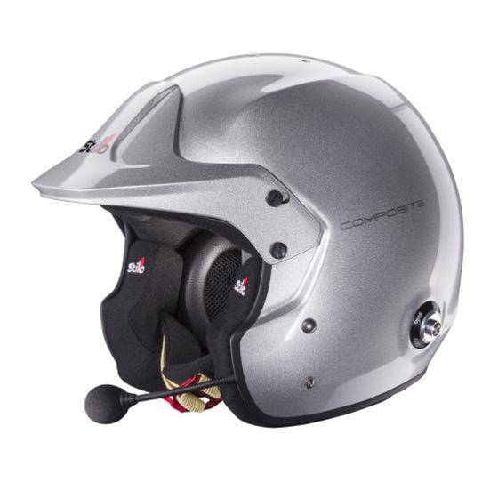 Stilo Venti Trophy Plus SA2020/FIA 8859-2015 Rally Helmet - Silver