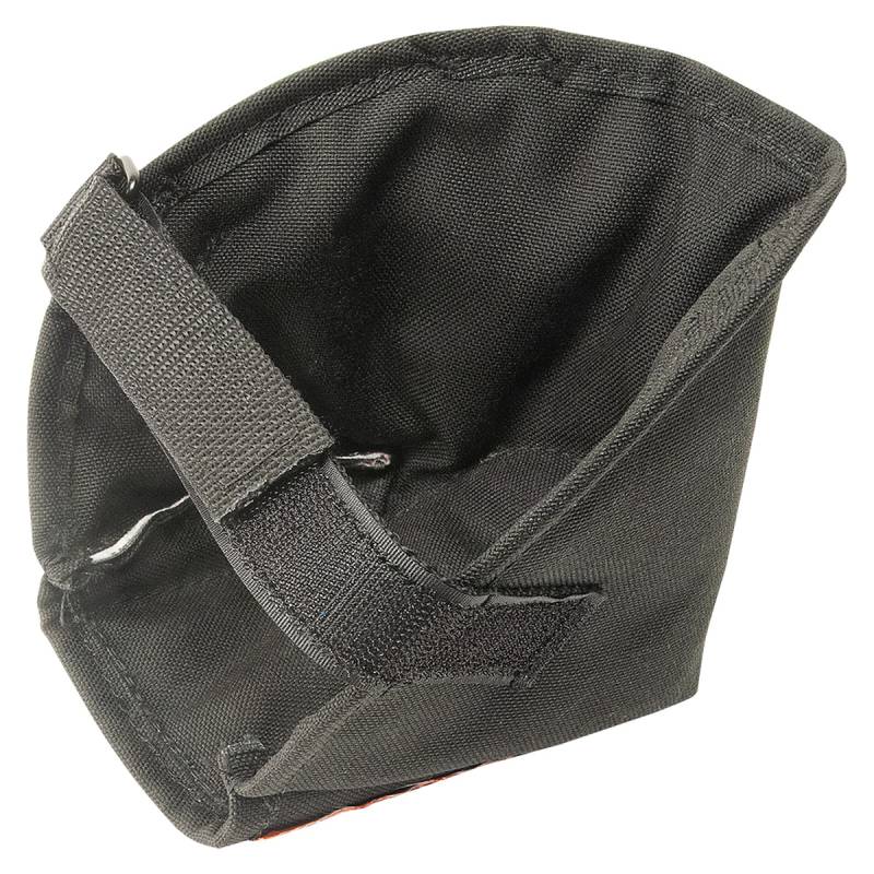 Design Engineering Hook & Loop Fastener Heel Protector - Black