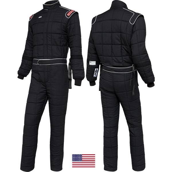 Simpson Drag Racing Suit - SFI 15 - Arm Restraints - Black