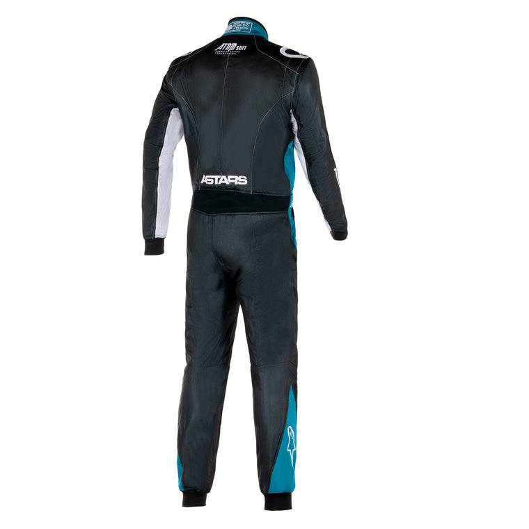 Alpinestars Atom Graphic 4 Suit - Black/Silver/Blue
