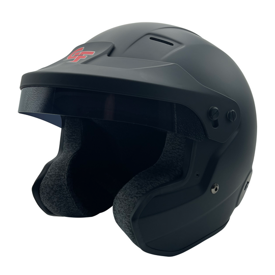 G-Force Nova Open Face Helmet - Matte Black