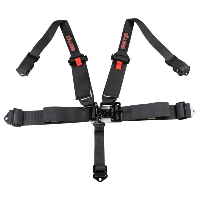 Zamp 5-Point Latch & Link Harness - Individual HANS/HNR Ready Harness / 3" Lap