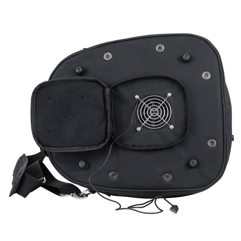 Zamp Helmet Bag with Fan - Black