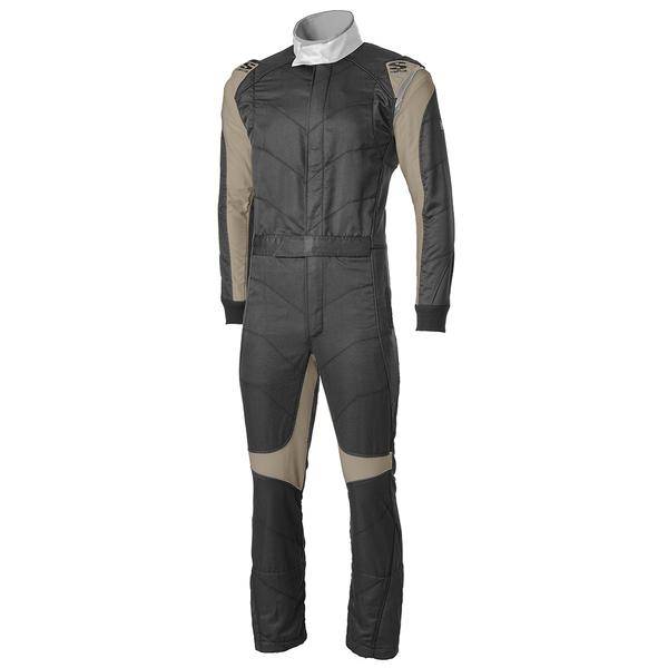 Simpson Six O Racing Suit - Black/Gray