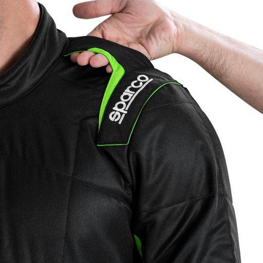 Sparco Sprint Suit - Black/Green