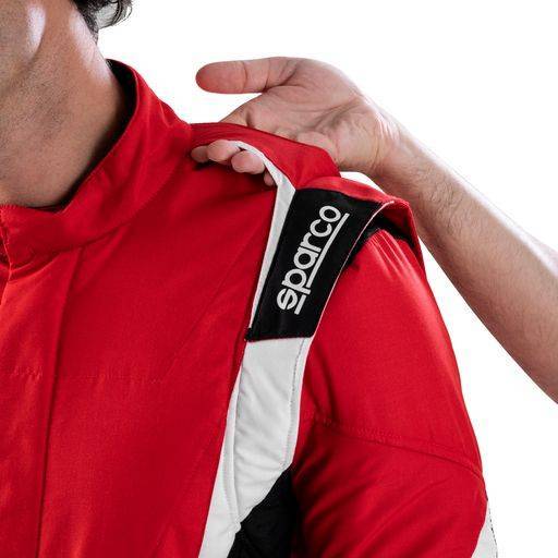 Sparco Superleggera Suit - White/Red