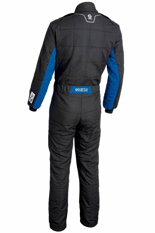 Sparco Conquest 3.0 Boot Cut Suit - Black/Blue
