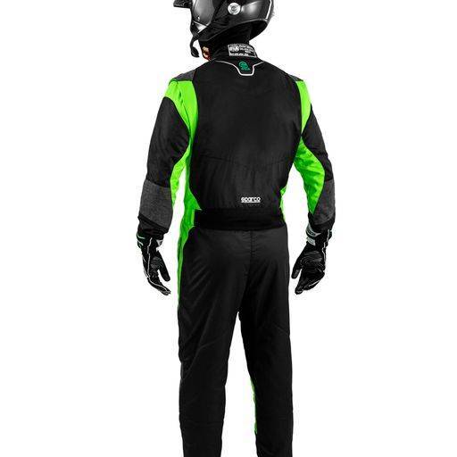 Sparco Futura Suit - Black/Yellow