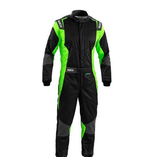Sparco Futura Suit - Black/Green