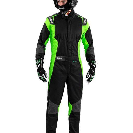 Sparco Futura Suit - Black/Green