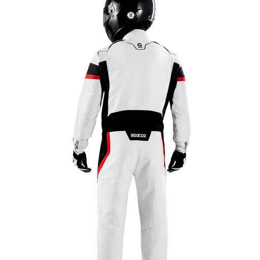 Sparco Victory 3.0 Boot Cut Suit - White/Red