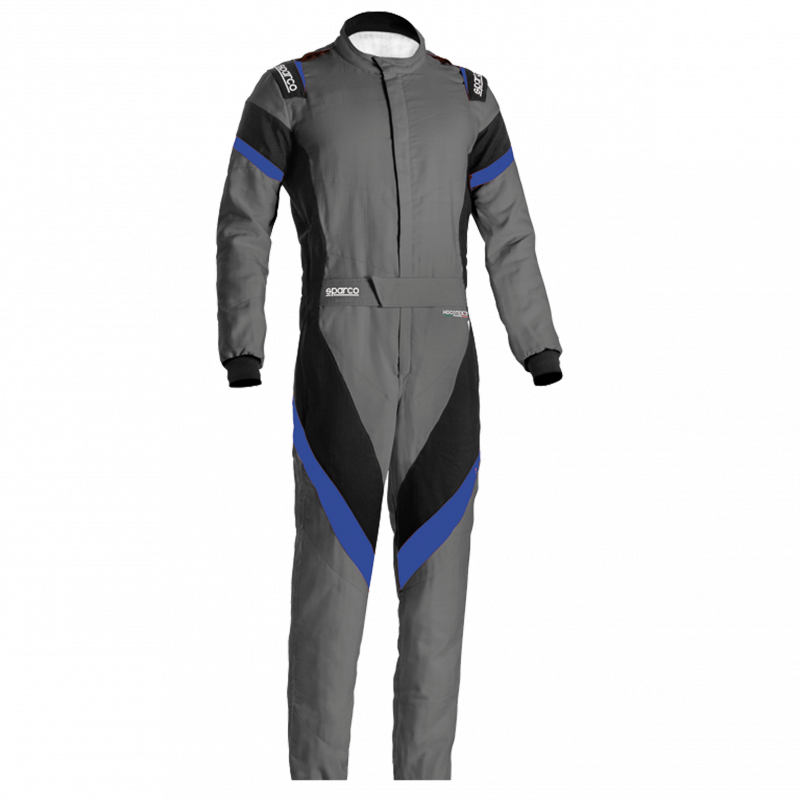 Sparco Victory 3.0 Boot Cut Suit - Gray/Blue