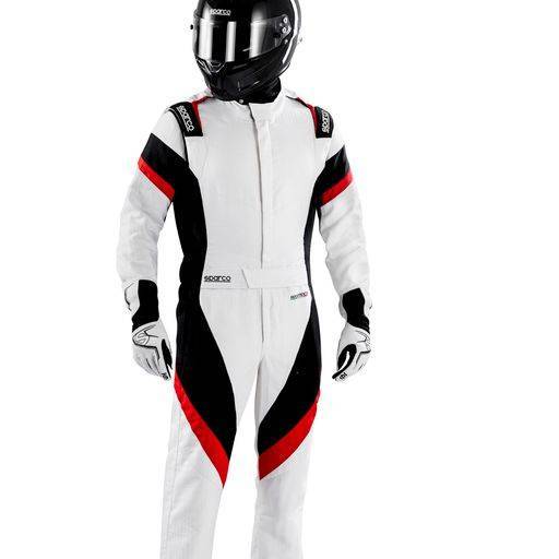 Sparco Victory 3.0 Boot Cut Suit - Black/White