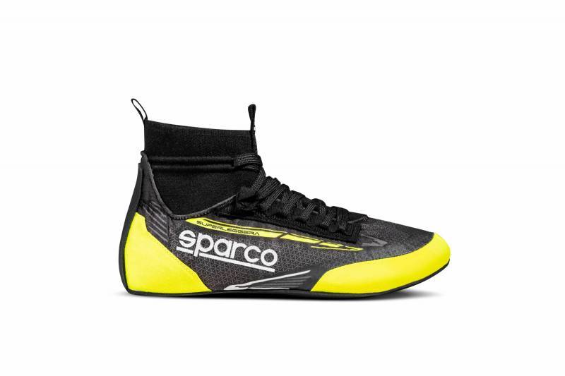 Sparco Superleggera Shoe - Black/Yellow