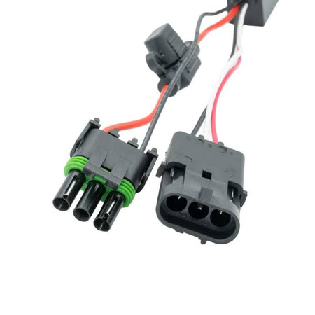 Rugged Rocker Switch Variable Speed Controller (VSC) for MAC Helmet Air Pumper - Complete Switch & Wiring Harness