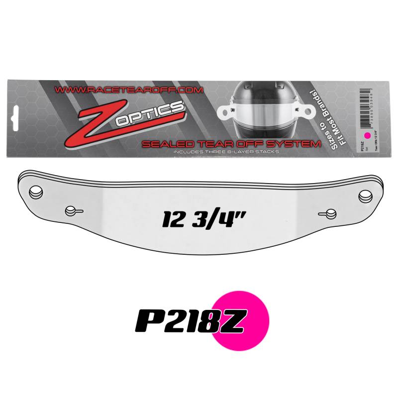 Zamp Z Optics Sealed Tear Offs - Clear - 24 Pack