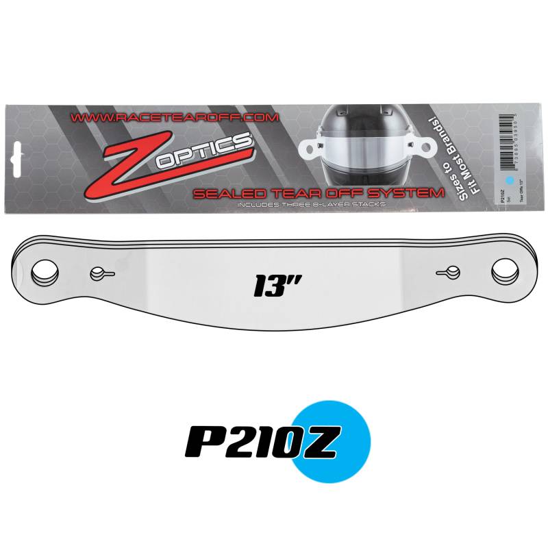 Zamp Z Optics Sealed Tear Offs - Clear - 24 Pack