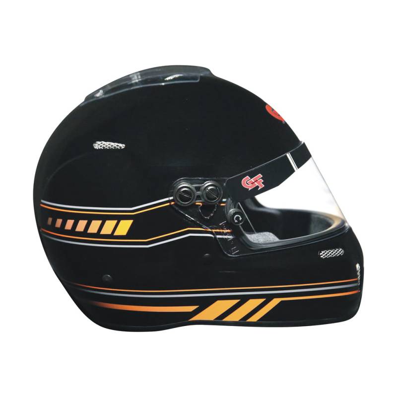 G-Force Nighthawk Graphics Helmet - Black/Orange