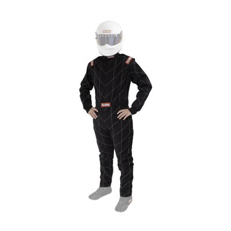 RaceQuip Chevron SFI-5 Suit - Black