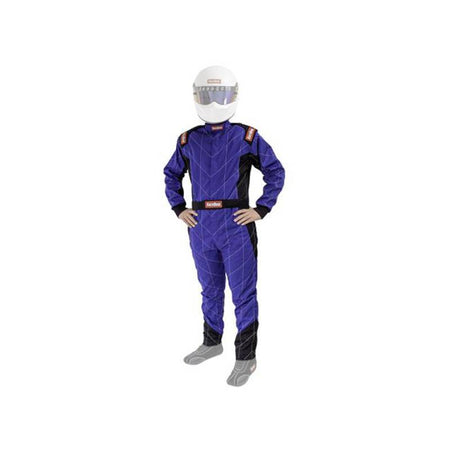 RaceQuip Chevron SFI-5 Suit - Blue