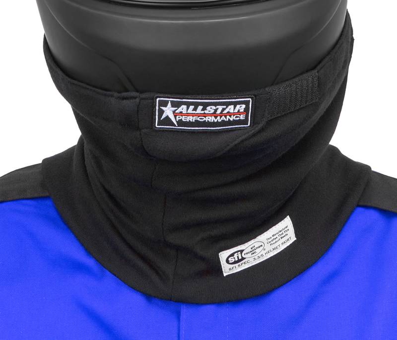 Allstar Performance SFI Helmet Skirt - Black