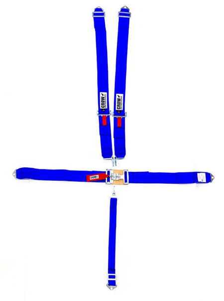 Crow QA 5-Way Duck Bill 3" Latch & Link Harness - Blue