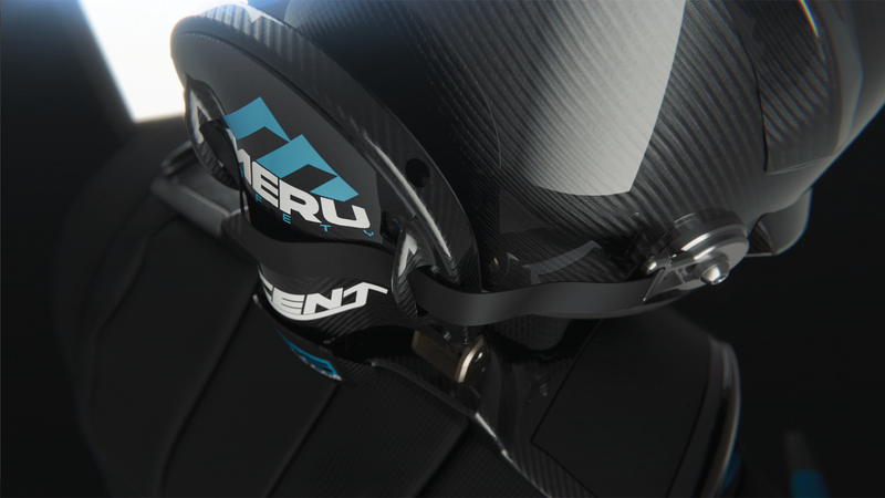 Meru Safety Ascent Carbon Brace - Carbon Fiber