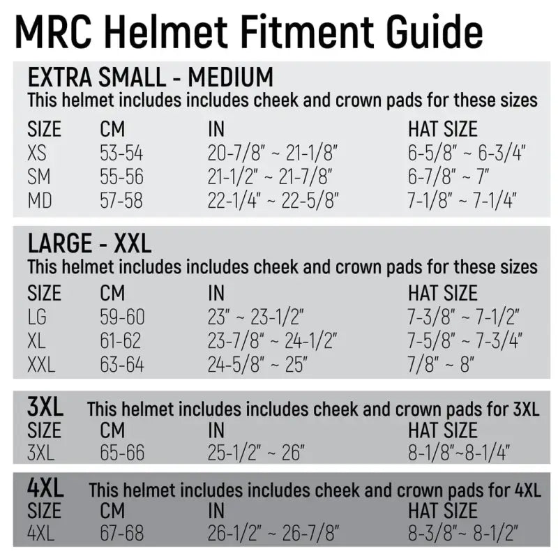 MRC Stage One Mid Air Pumper Prerunner Helmet - Matte Black