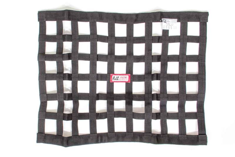 RJS Window Net - Black - 18" x 24"