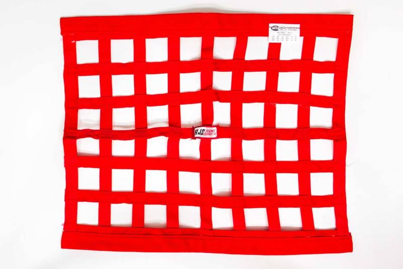RJS Window Net - Red - 18" x 24"