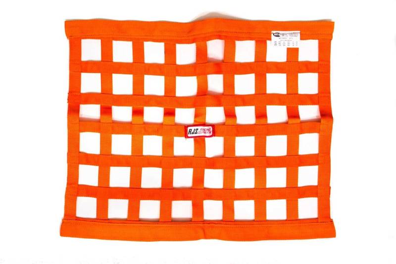 RJS Window Net - Orange - 18" x 24"