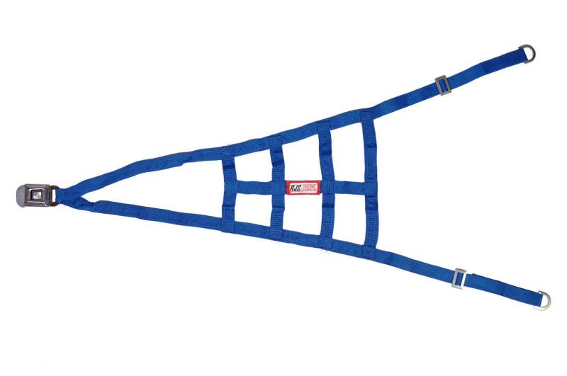 RJS USAC Roll Cage Net - Blue