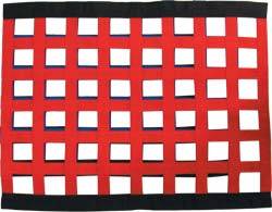 Allstar Performance Border Style Ribbon Window Net