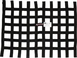 Allstar Performance Loop Style Window Net - 18" x 24" - Black