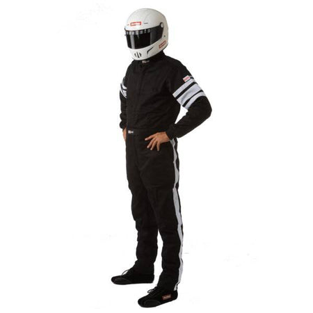 RaceQuip 120 Series Pyrovatex® Racing Suit - Black