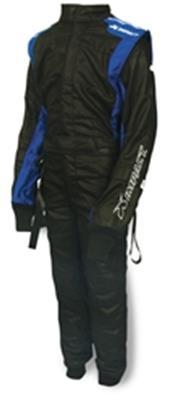 Impact Mini Racer 2.4 Firesuit - Black/Blue