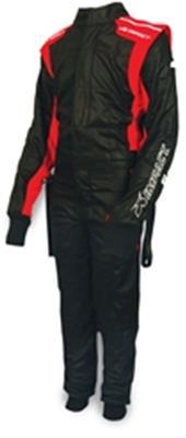 Impact Mini Racer 2.4 Firesuit - Black/Red