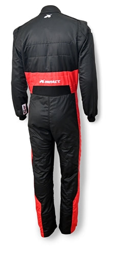 Impact Racer 2.4 Suit - Black/Red