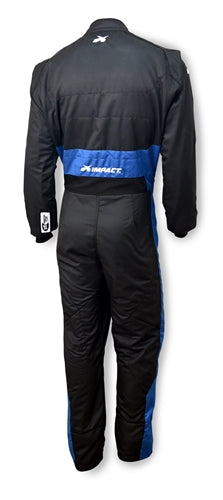 Impact Racer 2.4 Suit - Black/Blue