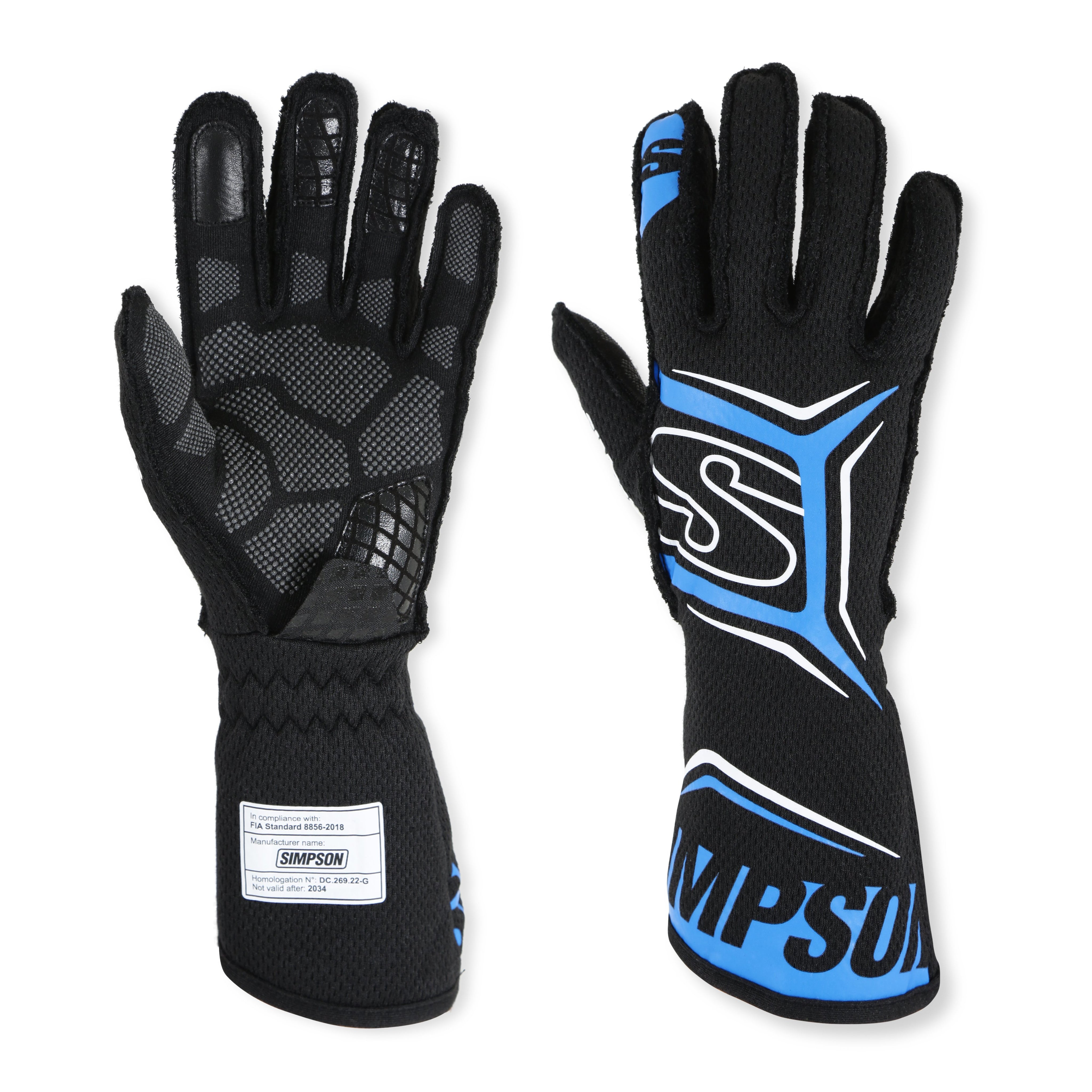 Simpson Magnata Glove - Black/Blue