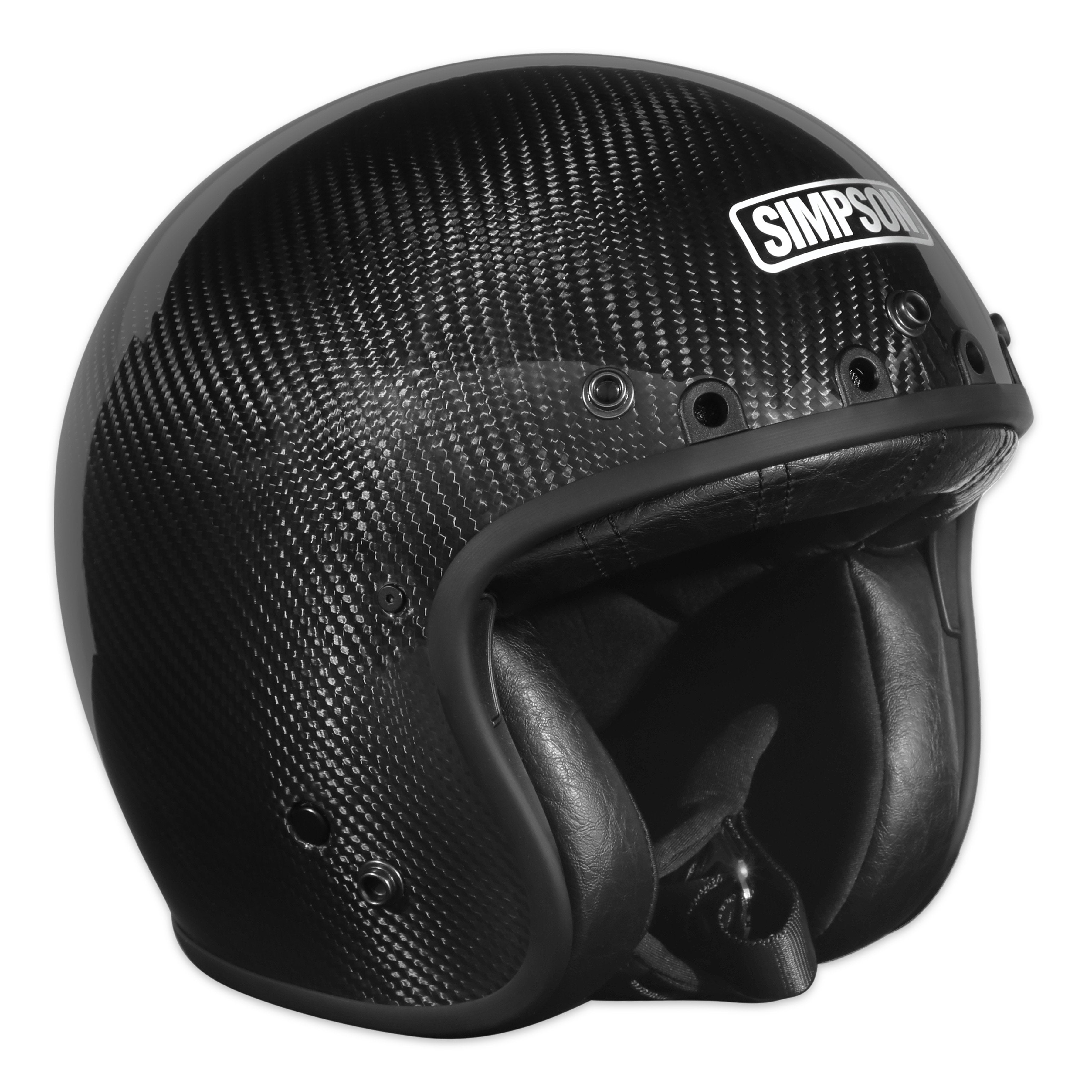 Simpson Chopper Helmet - Carbon Fiber