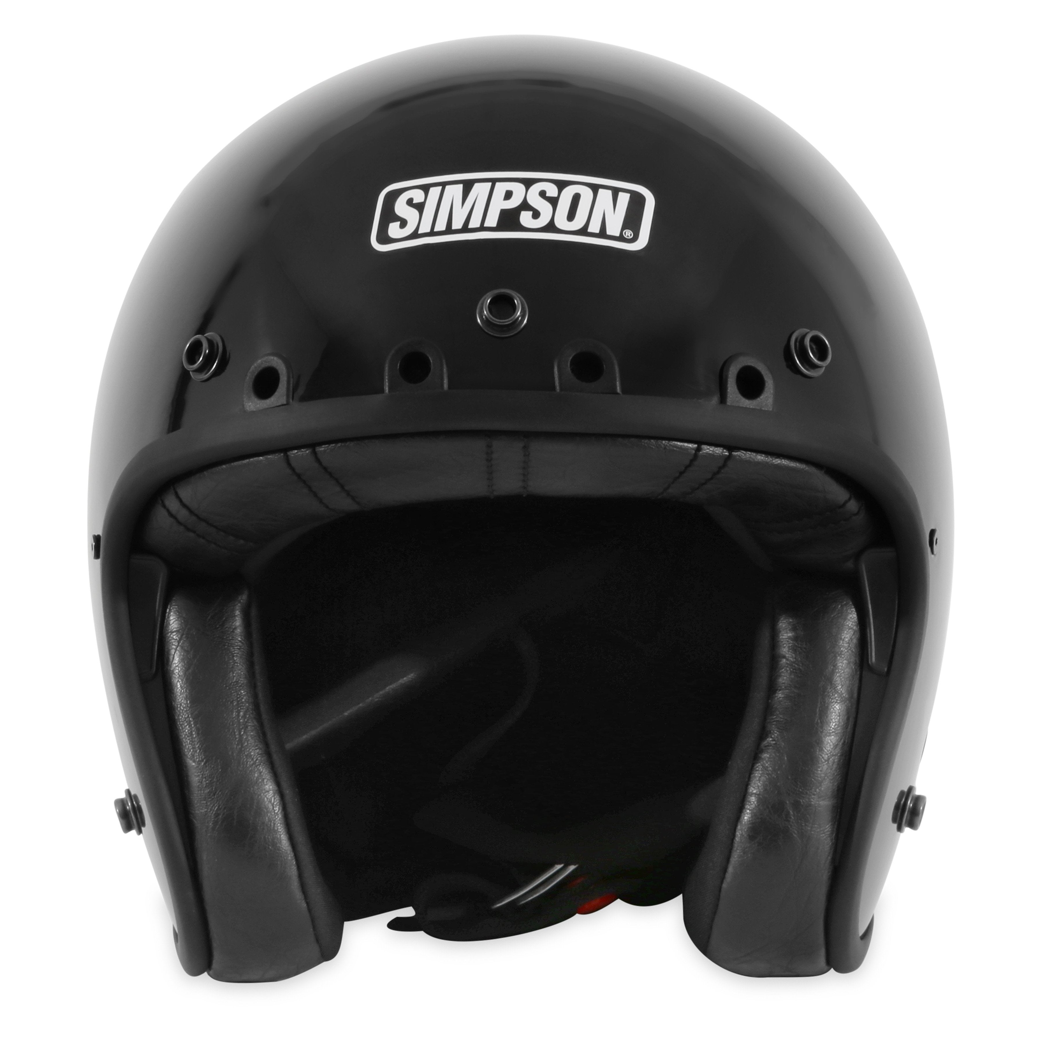 Simpson Chopper Helmet - Black