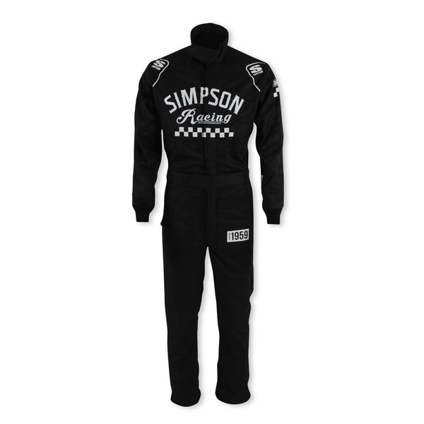 Simpson CK02121 Simpson Checkers Suit - Black – Pit Stop USA