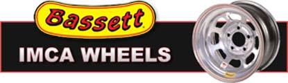 Bassett IMCA Wheels feature high quality lightweight spun-formed shells strong enough for 3500 lb. stock cars!