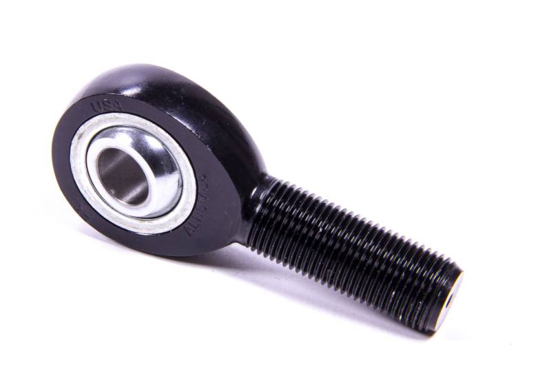 Rod End Black Anodize- Set of 10 5/8-18 in Left Hand Male Thread 1/2 in Bore Spherical Aluminum 
