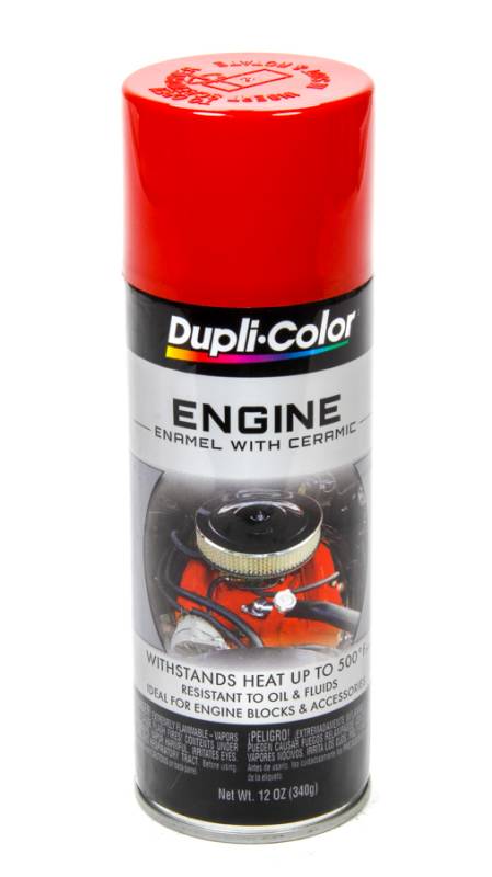 Dupli Color R Engine Enamel 12 Oz Can Red De1653 - Dupli Color Engine Paint Red