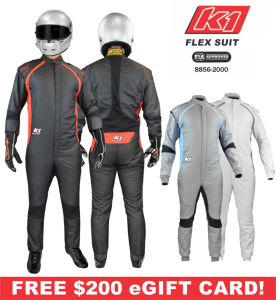 Products in the rear view mirror - K1 RaceGear FLEX Suit