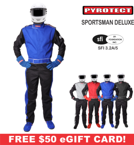Pyrotect Racing Suits - Pyrotect Sportsman Deluxe 2 Layer Nomex Suit - $549